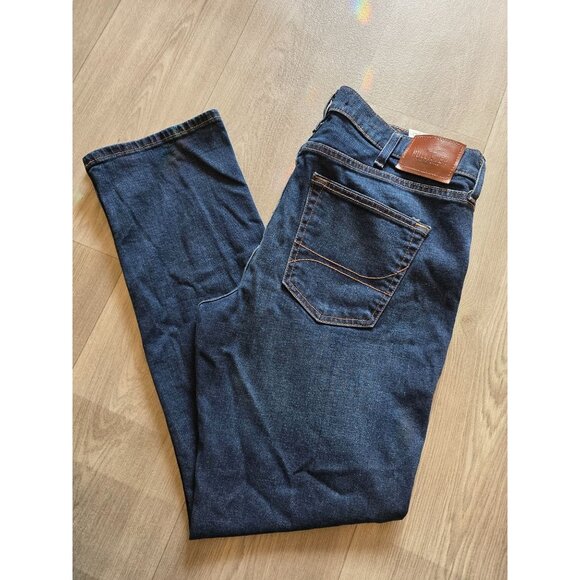 Hollister Epic Flex Slim Straight Jeans Mens W36 L32 Denim Blue - Picture 2 of 6